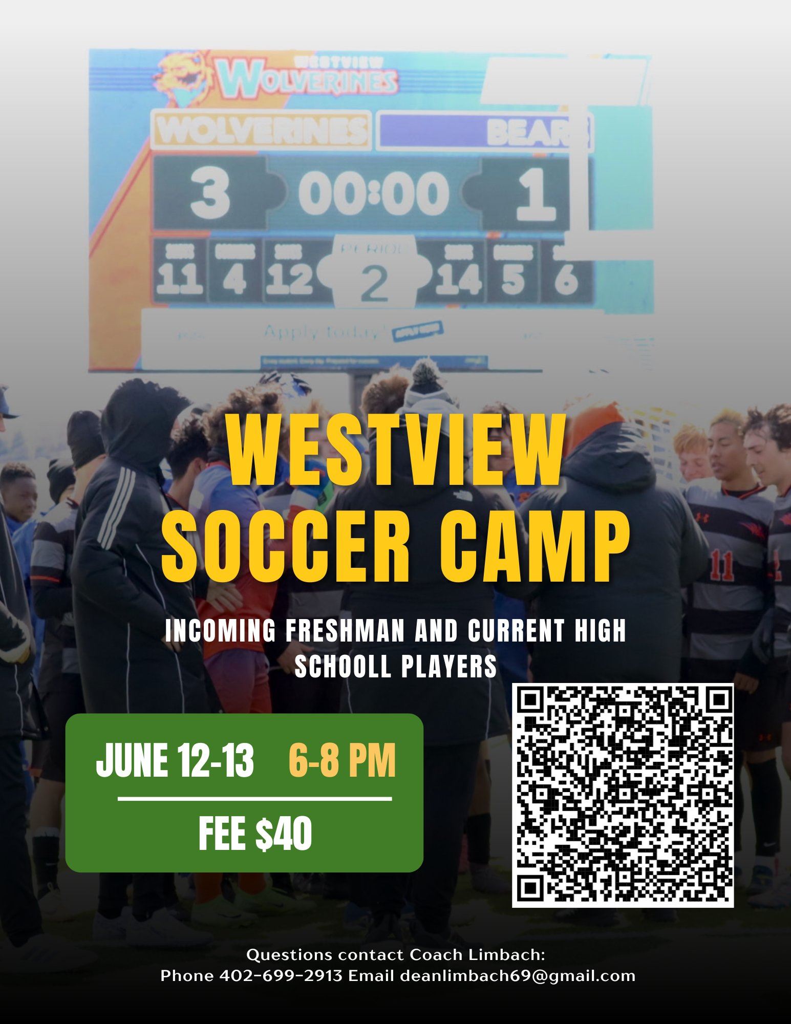 Boys Soccer Camp